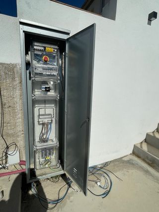 Módulo Obra Trifásico Contador Luz