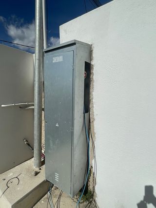 Módulo Obra Trifásico Contador Luz