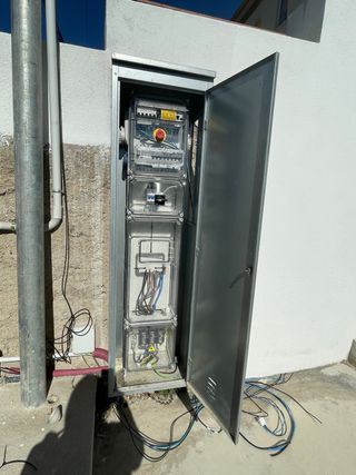 Módulo Obra Trifásico Contador Luz