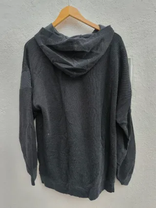 Sudadera con capucha Reebok gris