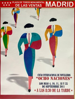 CARTEL CICLO 8 NACIONES 2011