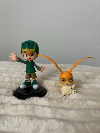 T.K. y Patamon Digimon Figuras