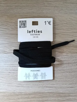 3 Paquetes Cordones Zapatos Negro y Rojo