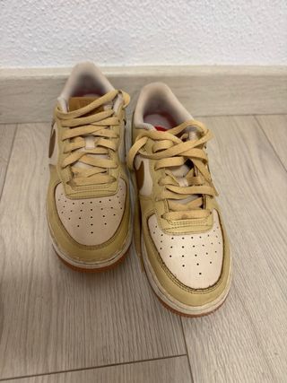 Zapatillas Nike Air Force 1 Beig Niño