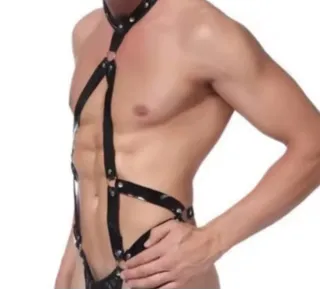 Arnés Corporal Hombre Tela Sintética