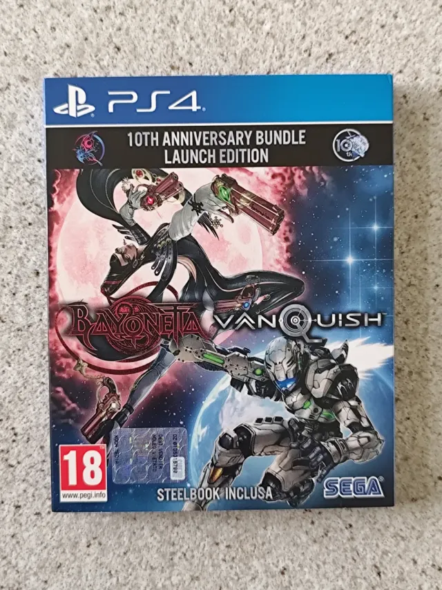 Bayonetta & Vanquish 10th Anniversary Bundle PS4
