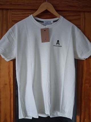 Camiseta Scalpers Blanca Talla M