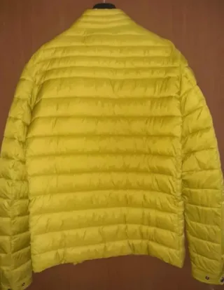 Giubbotto uomo antivento giallo