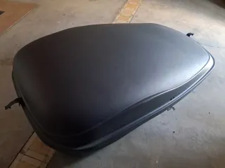 Cofre de techo 450l para coche + baca