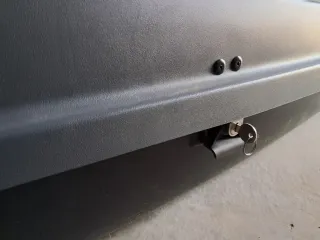 Cofre de techo 450l para coche + baca