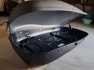 Cofre de techo 450l para coche + baca