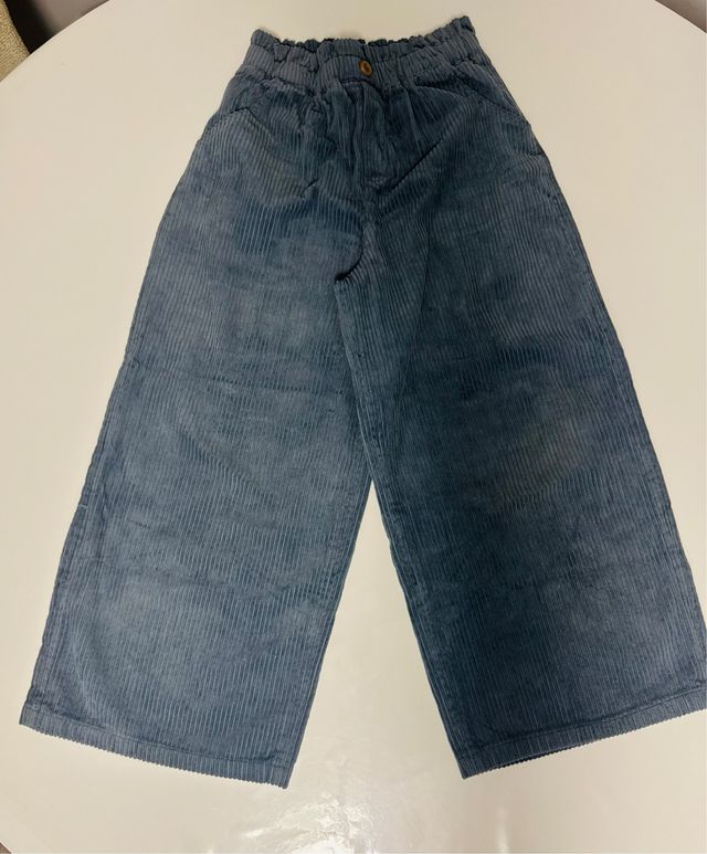 Pantalón Mango ancho corduroy talla 11-12