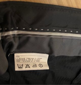 Pantalón de vestir gris LEANDRO BUSTON Talla 46