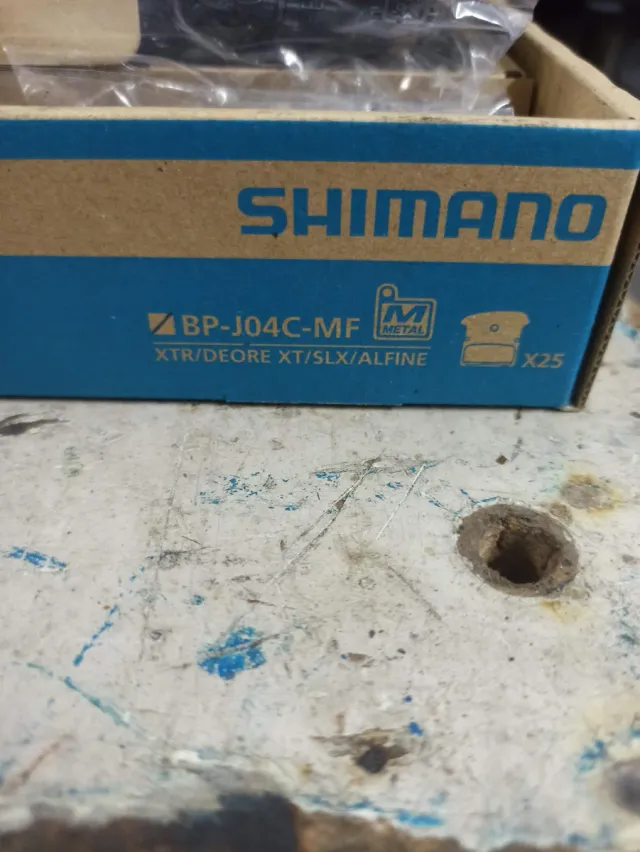 Pastillas Freno Shimano XT BP-J04C-MF