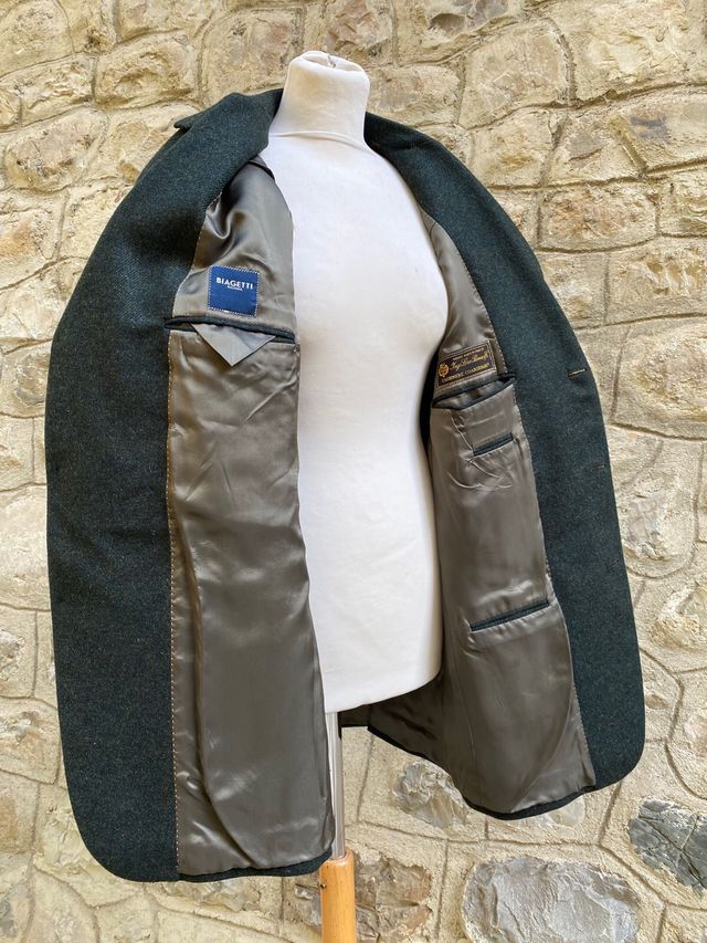 Giacca Loro Piana Super Cashmere Verde