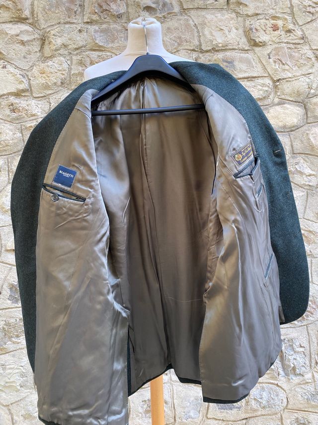 Giacca Loro Piana Super Cashmere Verde