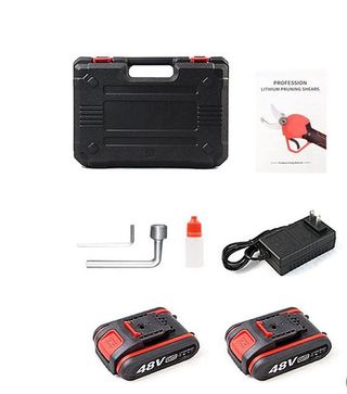 Tijeras Eléctricas  48VF con 2 Baterías, NUEVAS