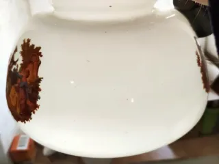 Lámpara techo cristal opalina