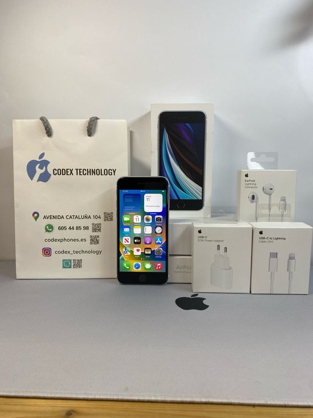 BATTERIA PER IPHONE SE 2020 BIANCA DA 64 GB 100% INCONTAMINATA