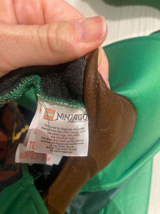 Disfraz niño ninjago 