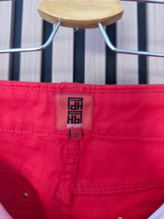 Pantalón vaquero Pedro del Hierro rojo