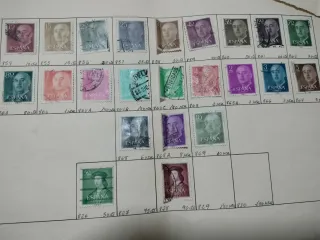 Lote Sellos Franco España