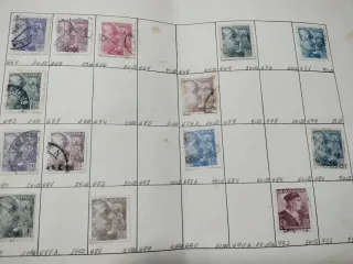 Lote Sellos Franco España