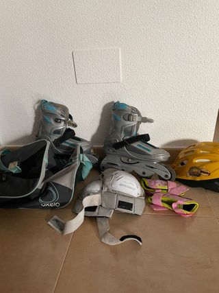 Patines en línea 4 ruedas Oxelo