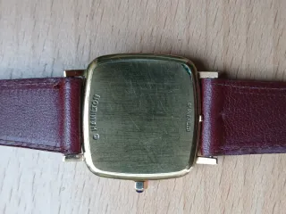 Hamilton Masterpiece Cuarzo Marrón/Dorado
