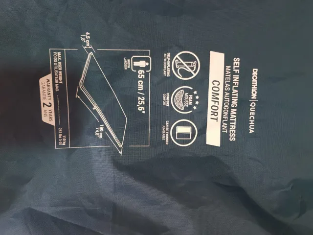 Colchoneta autoinflable Decathlon Quechua Comfort