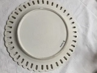 Piatto Bassano decorato fiori