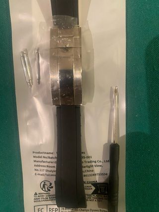 Cinturino silicone nero 20mm per Rolex Submariner