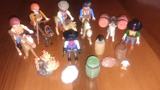 Playmobil Western - Personaggi e accessori