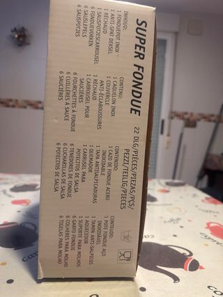 Juego Fondue Casa 22 Piezas Nuevo