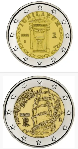 Monete commemorative da 2 Euro ITALIA 2025
