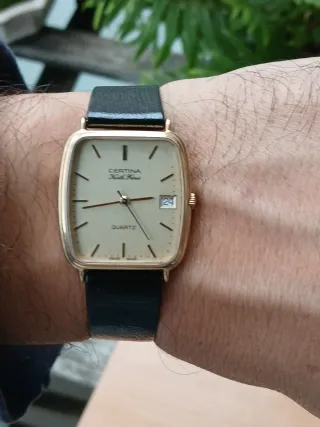 Certina Kurt Freres Cuarzo Dorado 