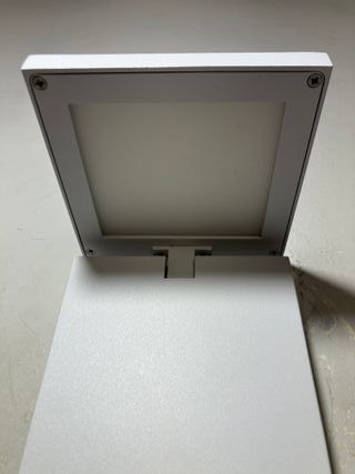 Lampada parete regolabile Led metallo bianco