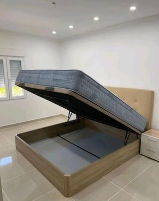 2 Camas individuales con cabecero