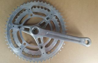 Biela derecha y Platos Bicicleta Clásica