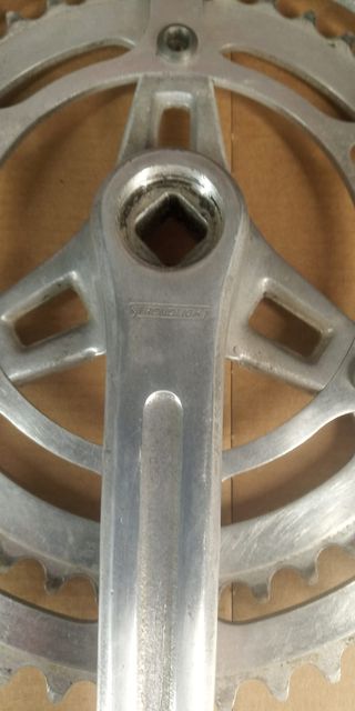 Biela derecha y Platos Bicicleta Clásica