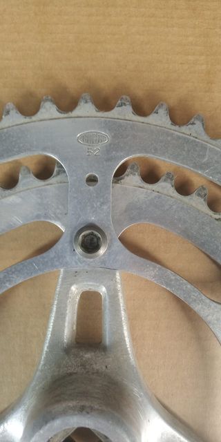 Biela derecha y Platos Bicicleta Clásica