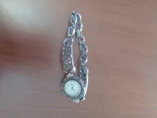 Reloj antiguo pulsera plata