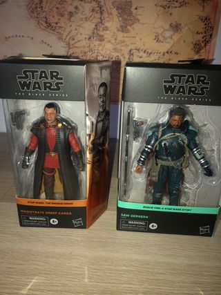 Star Wars Black Series: Gref Karga y Saw Gerrera