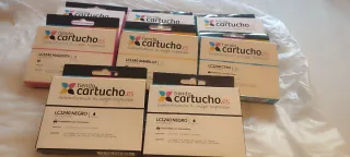 Lote 8 cartuchos tinta LC1240 