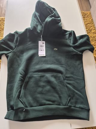 Sudadera Niño Lacoste Verde Talla 14