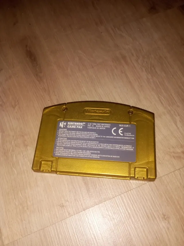 Maschera di Zelda Majora Nintendo 64 Gold