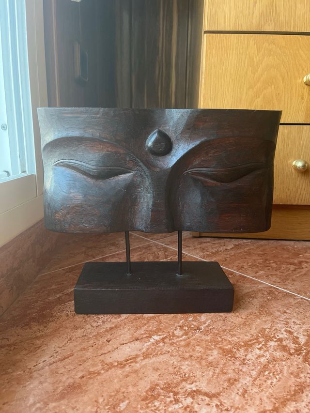 Conjunto 3 Figuras Madera Decorativas