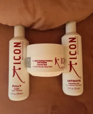 Lote ICON: Champú, Mascarilla y Crema