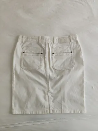 Falda Calvin Klein Blanca