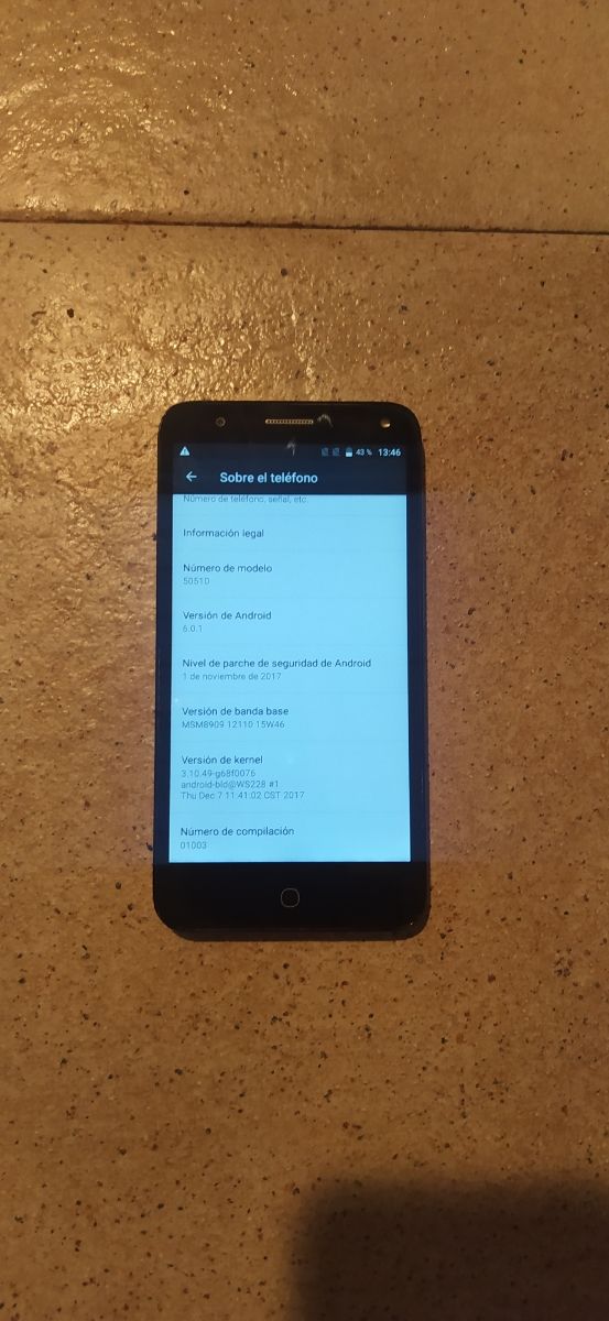 Movil ideal para trabajar...ALCATEL...i